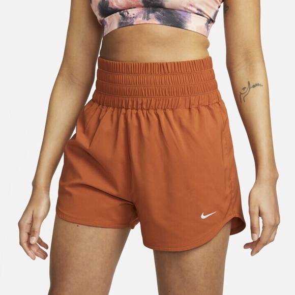 Nike Pants - Nike One Dri-FIT Ultra High-Waisted Brief-Lined Shorts Small